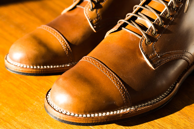 Service Boot Bourbon Shell Cordovan - VIBERG