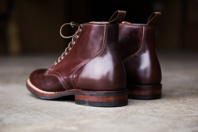 Service Boot Mocha Shell Cordovan - VIBERG