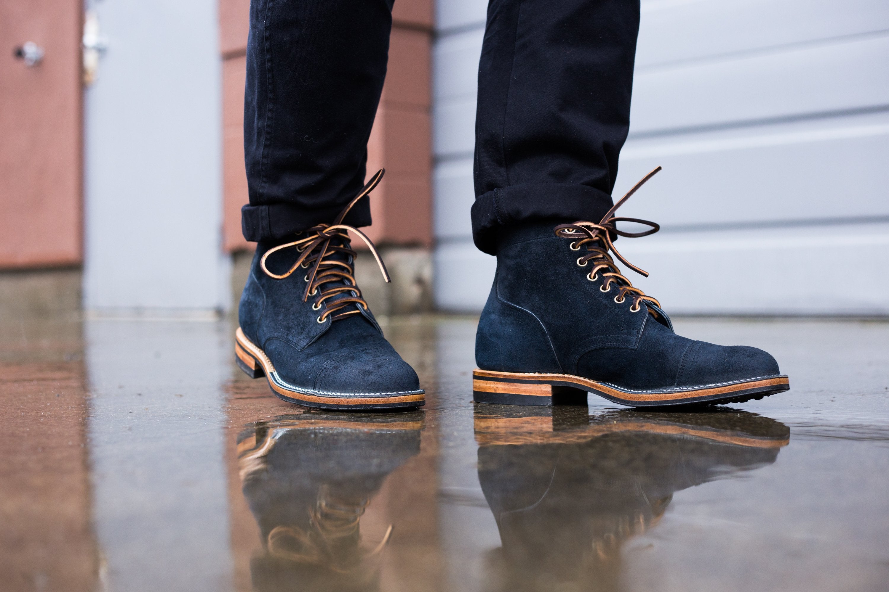 viberg tobacco chamois Service Boot Unboxing | Roughout | 1035 Last Vibergs commitment to quality throughout the decades has cemented their position as one of the best boot Viberg Service Boot 1035 Mushroom