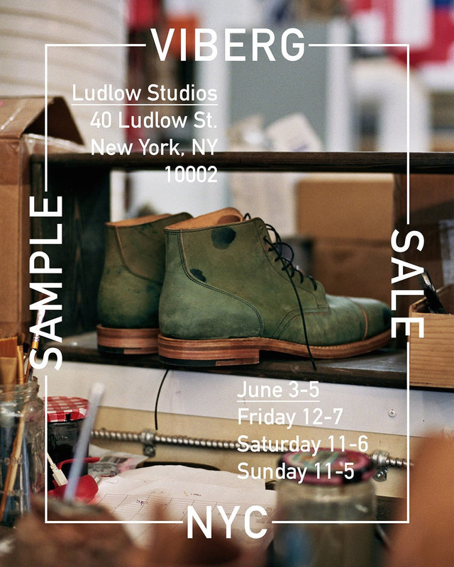 Sample Sale 2016 - VIBERG