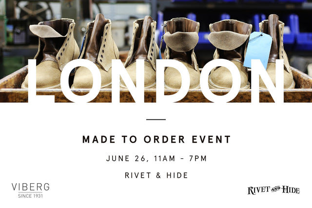 London Made To Order Event - VIBERG