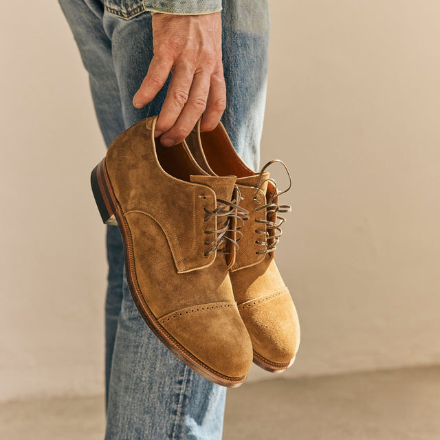 Navvy Cut Shoe BCT - Snuff Janus Suede