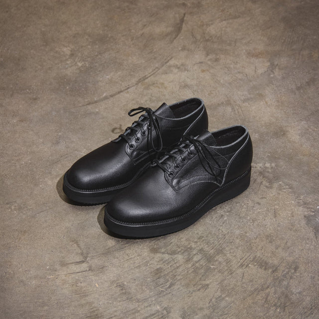 145 Oxford - Black Waxed Flesh - VIBERG