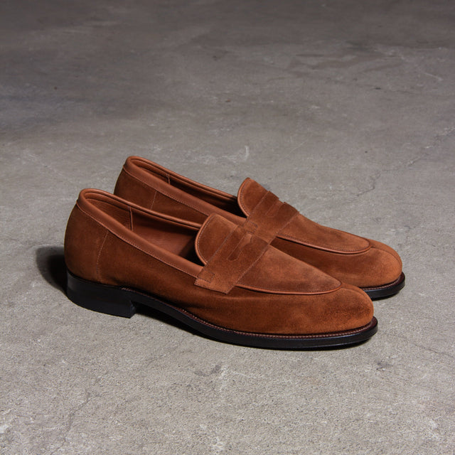 Bristol - Polo Brown Janus Calf Suede - VIBERG