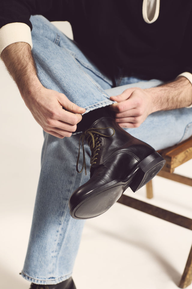 Navvy Boot™ BCT - Nero Kangaroo - VIBERG