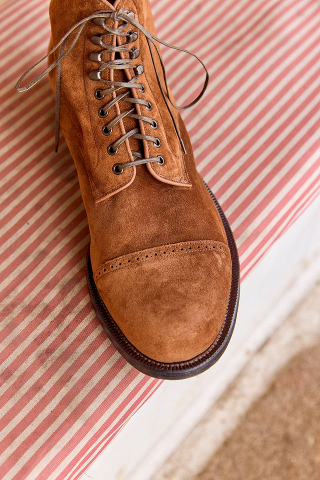 Navvy Boot™ BCT - Polo Brown Janus Calf Suede - VIBERG