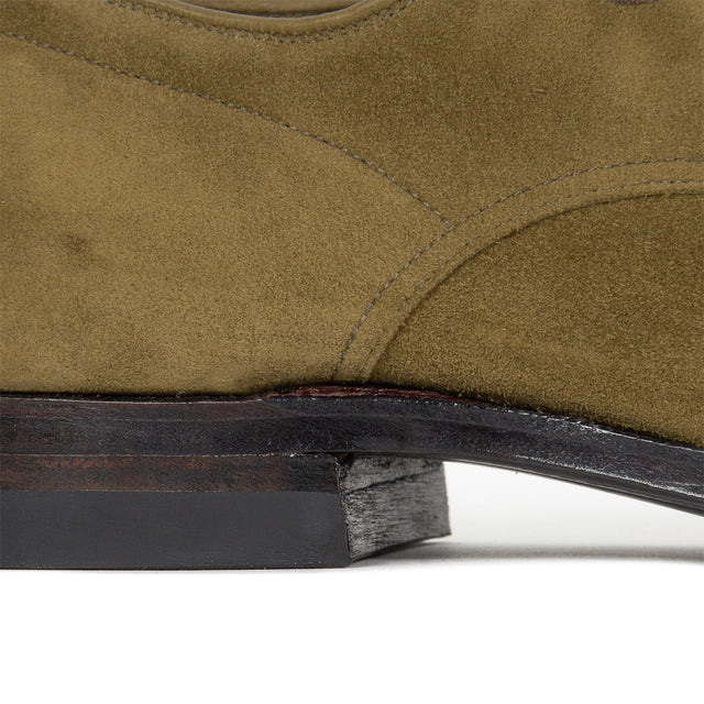 Savoy - Avocado Janus Calf Suede - VIBERG
