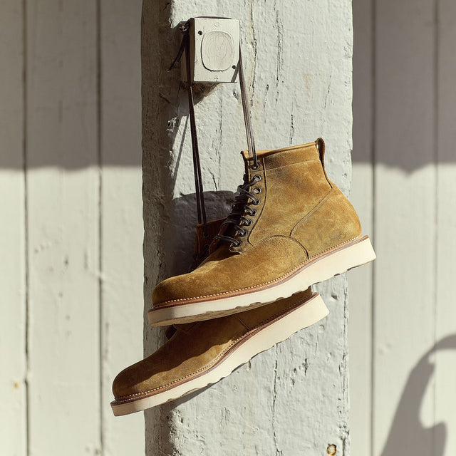 Scout - Tobacco Calf Suede - VIBERG