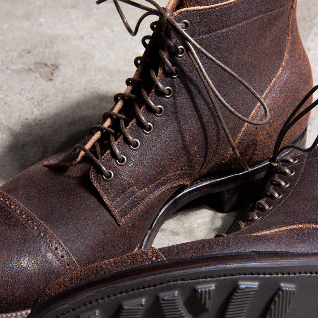 Service Boot® 2030 BCT - Washed Brown Waxed Flesh - VIBERG