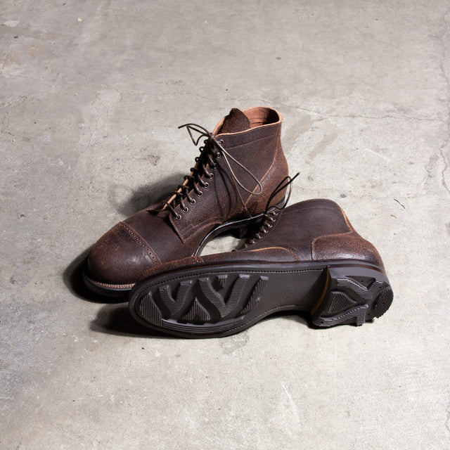Service Boot® 2030 BCT - Washed Brown Waxed Flesh - VIBERG
