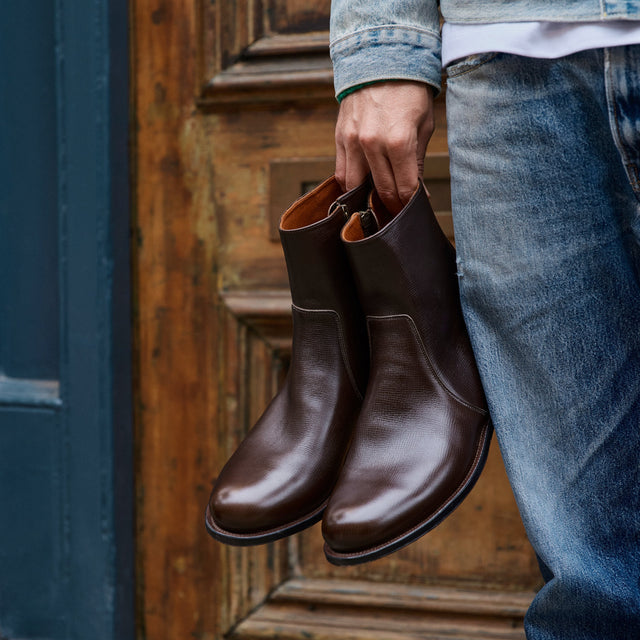 Side Zip - Malt Alcazar - VIBERG