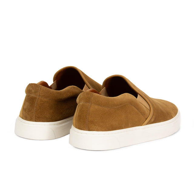 Slip On - Tobacco Calf Suede - VIBERG