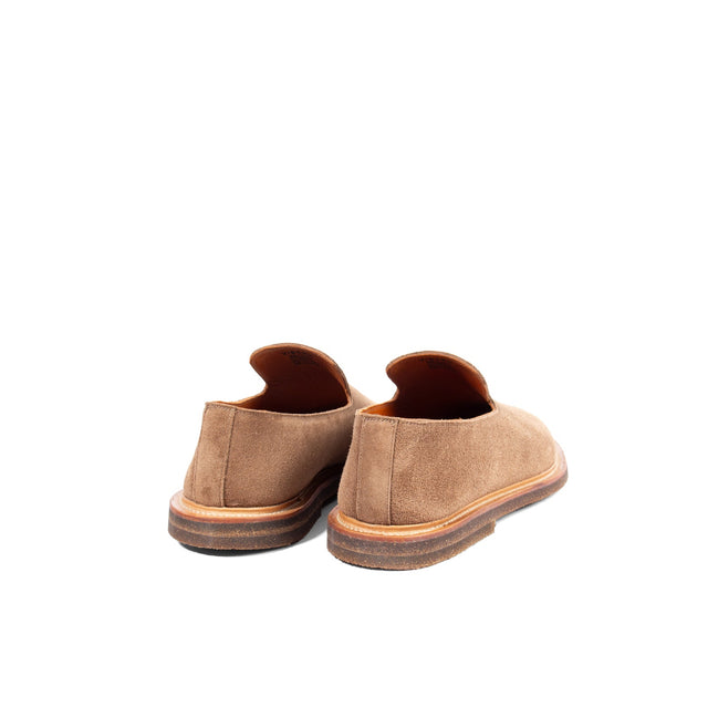 Slipper - Bison Janus Calf Suede - VIBERG