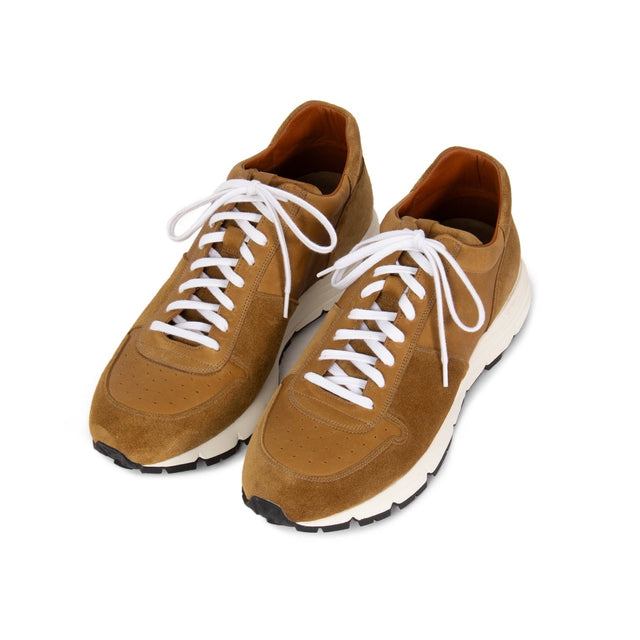 Sneaker - Tobacco Calf Suede - VIBERG