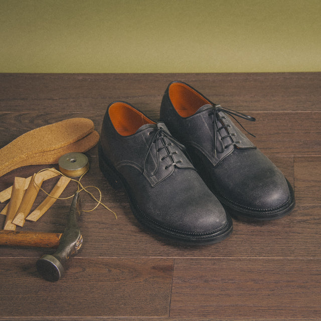 Rockland Blucher - Charcoal Waxy Commander