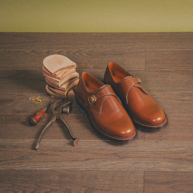 Regent Shoe -  Cognac French Calf