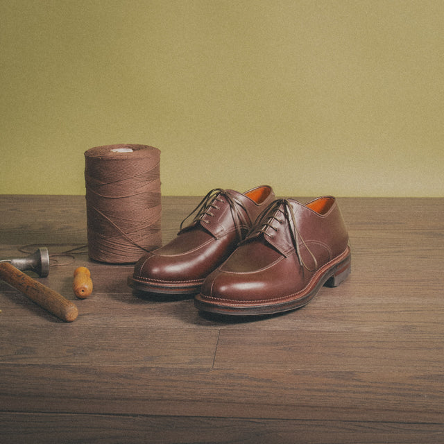 Savoy Shoe - Cigar French Calf