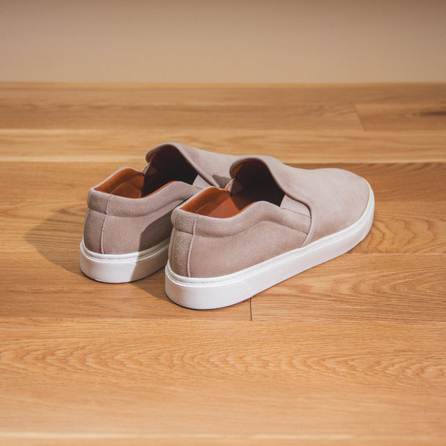 Slip On - Mist Janus Calf Suede