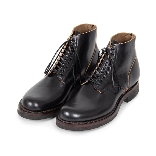 N1 Boot - Nero Teacore Horsebutt