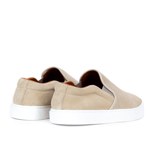 Slip On - Desert Sand Janus Calf Suede