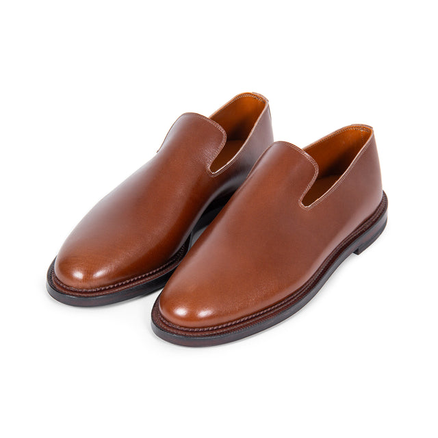 Slipper - Cognac French Calf