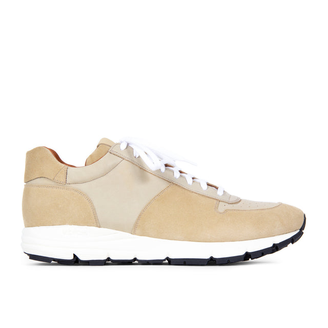 Sneaker - Desert Sand Janus Calf Suede - VIBERG