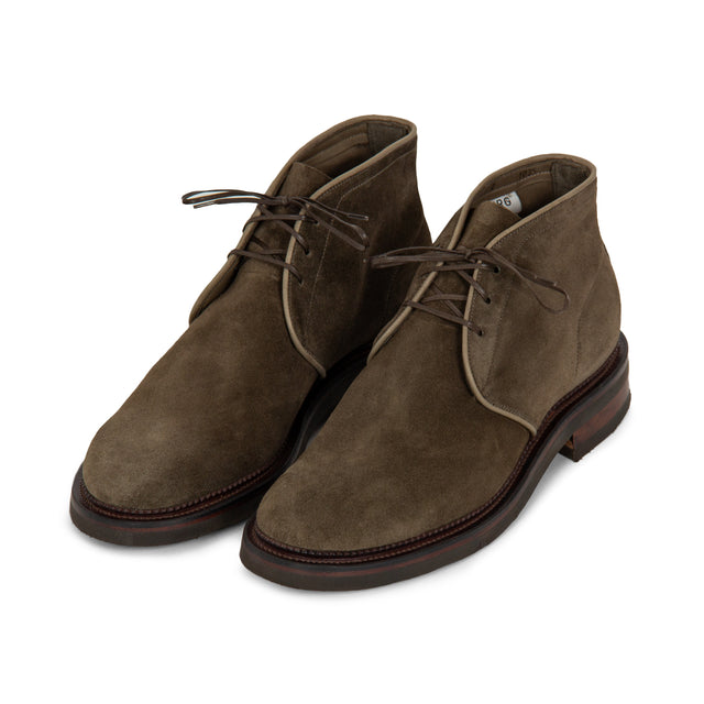 Uplands Boot - Dark Olive Janus Calf Suede