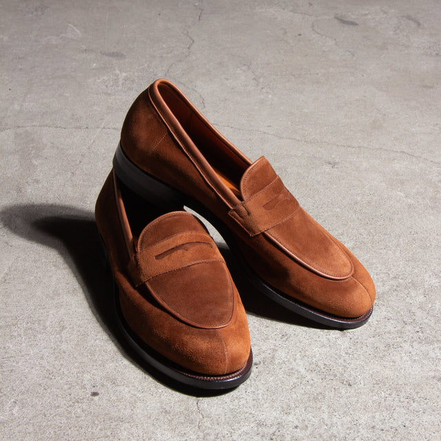 Bristol - Polo Brown Janus Calf Suede - VIBERG