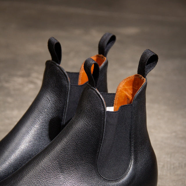 Chelsea Boot - Black Tanganiyka (Pre - Order) - VIBERG