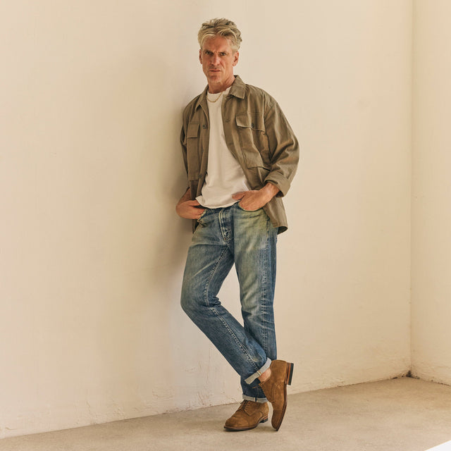 Navvy Cut Shoe BCT - Snuff Janus Suede - VIBERG