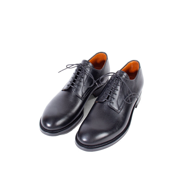 Navvy Cut Shoe - Black Alcazar - VIBERG