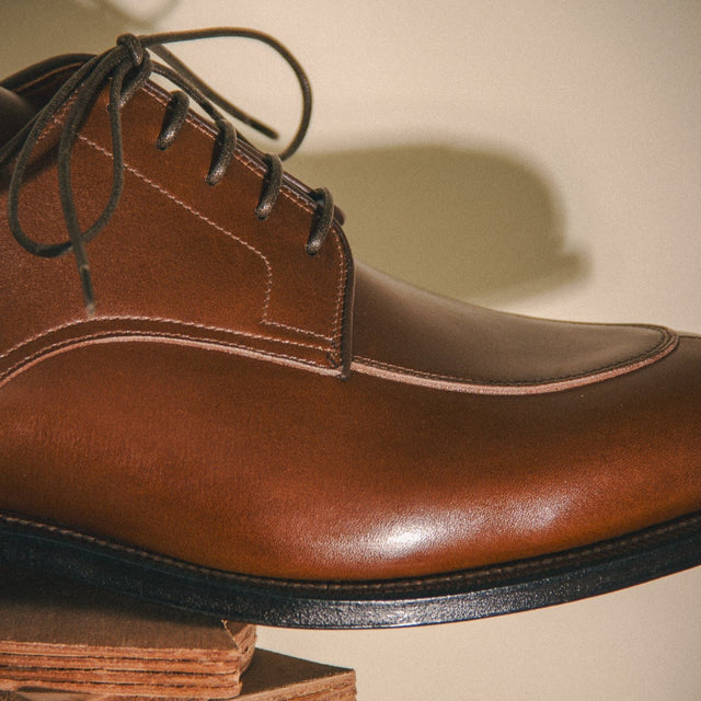 Savoy Shoe - Cognac Vocalou Calf - VIBERG