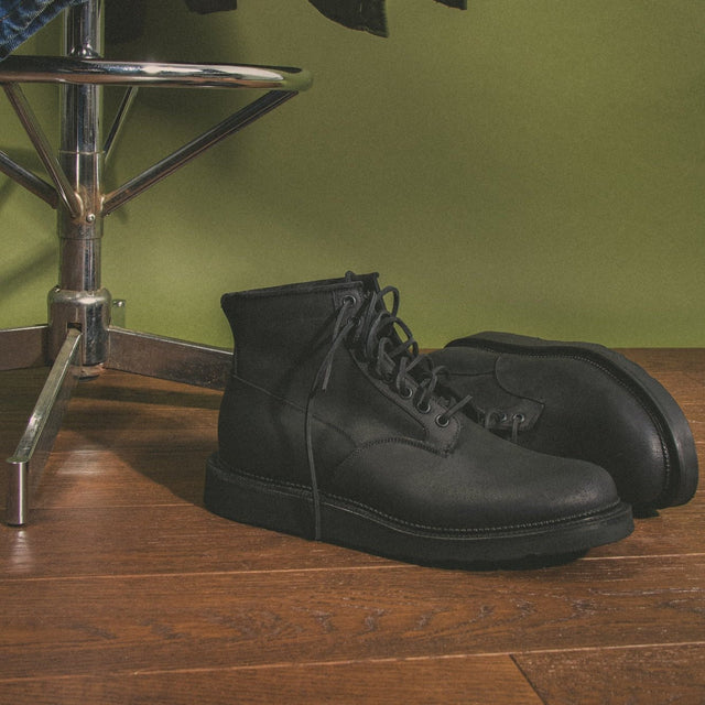 Scout Boot - Black Waxy Commander - VIBERG