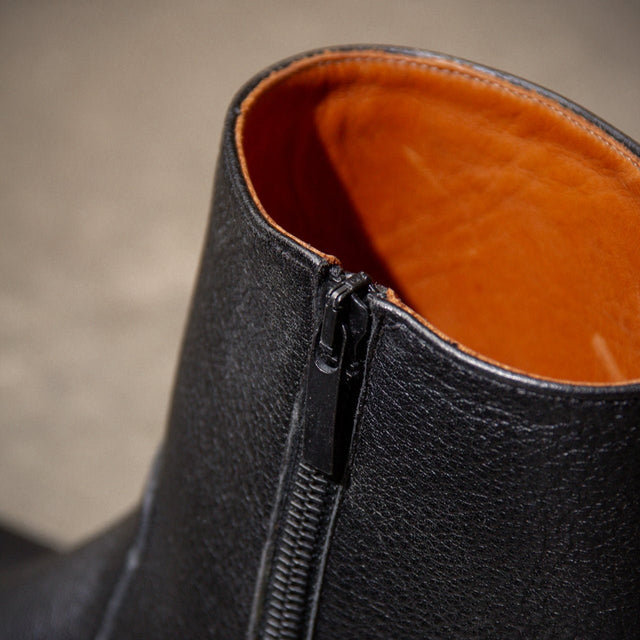 Side Zip - Black Tanganiyka (Pre - Order) - VIBERG