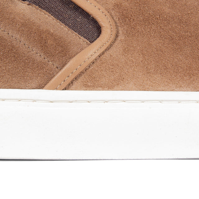 Slip On - Bison Janus Calf Suede - VIBERG