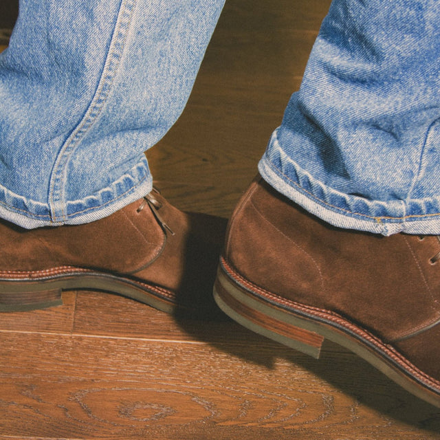 Uplands Boot - Sepia Janus Calf Suede - VIBERG